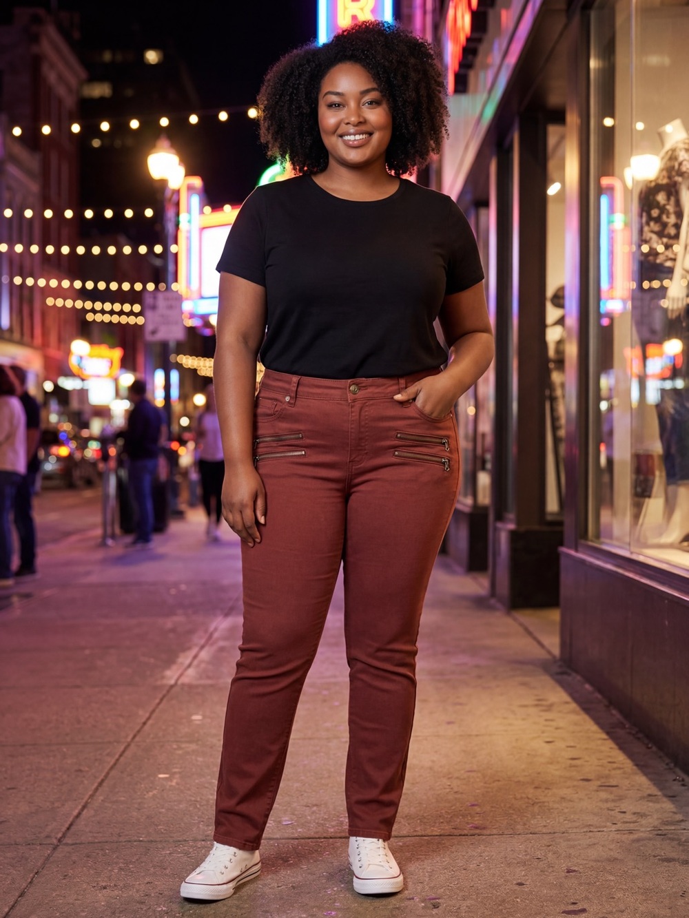 torrid Super Soft Legging Jeans in Rust